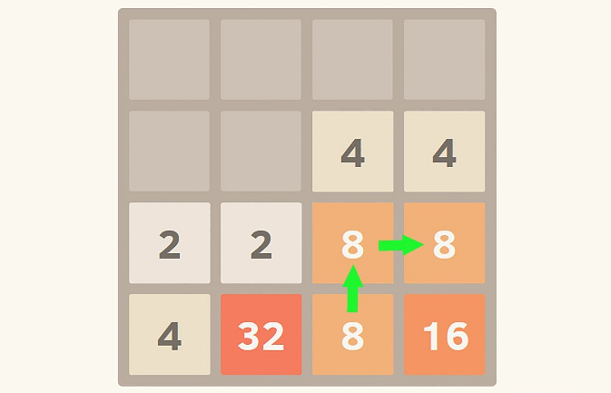 Merge tiles and reach the elusive 2048 tile! Merge tiles and reach the elusive 2048 tile!