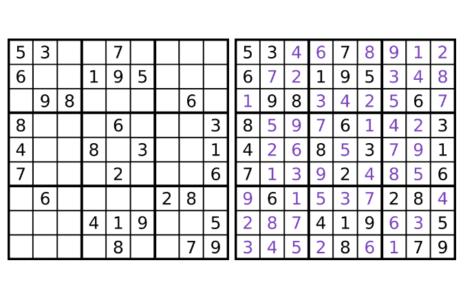 Challenge your mind with Sudoku! Challenge your mind with Sudoku!